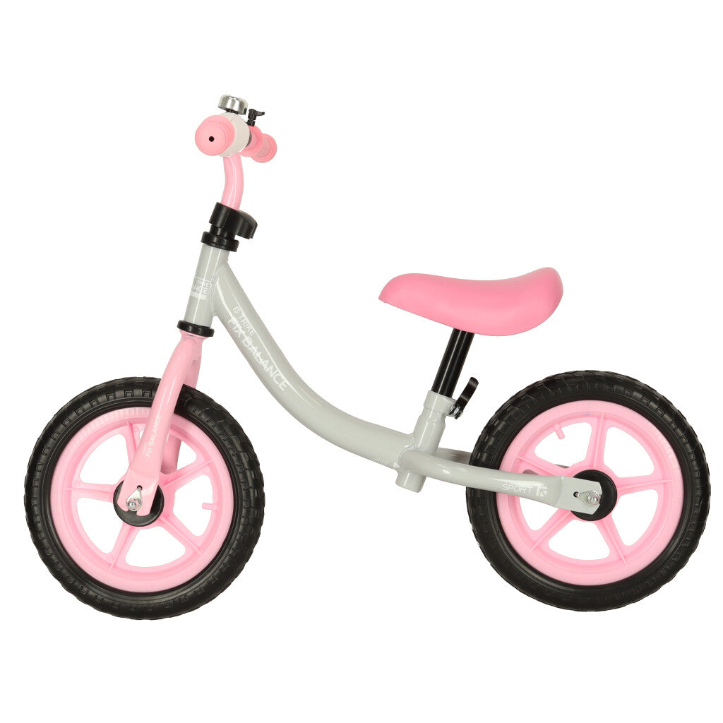 Trike Fix Balance futóbicikli gyerekeknek fehér-rózsaszín - Játéktündér webáruház