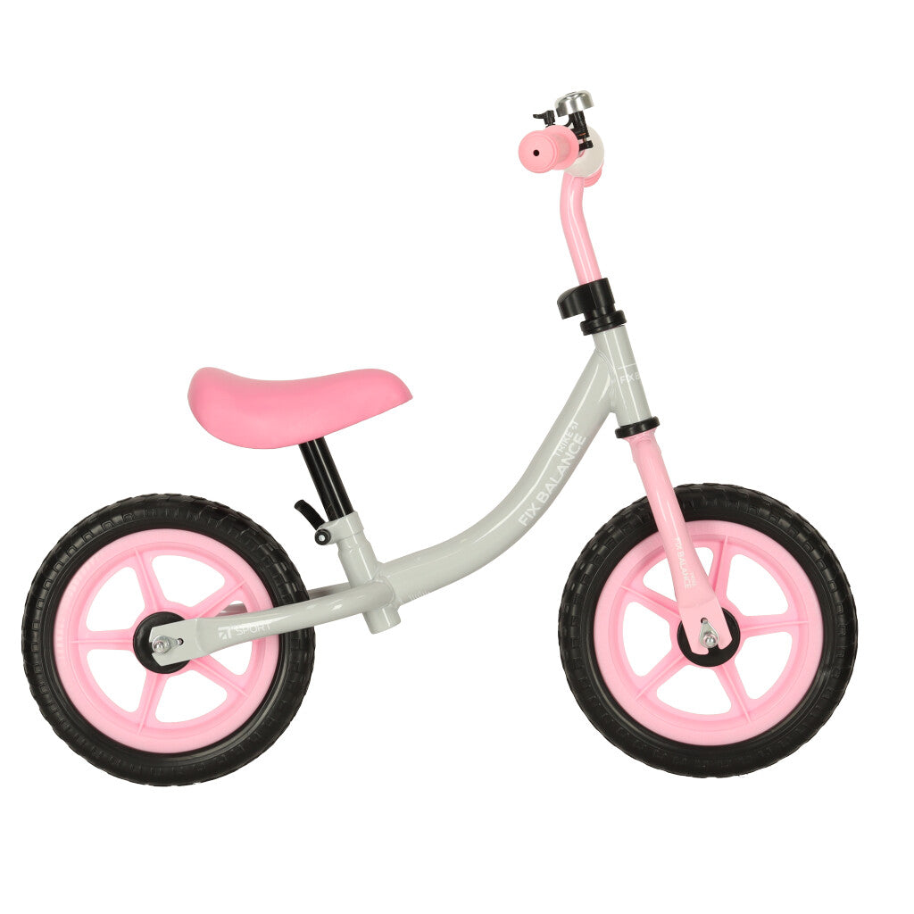 Trike Fix Balance futóbicikli gyerekeknek fehér-rózsaszín - Játéktündér webáruház