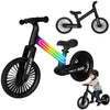 Trike Fix Glow cross-country bike LED black - Játéktündér webáruház