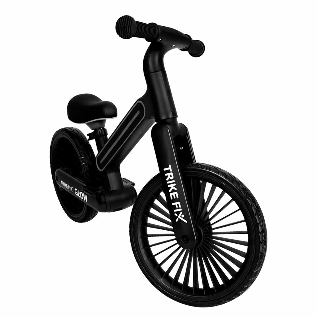 Trike Fix Glow cross-country bike LED black - Játéktündér webáruház