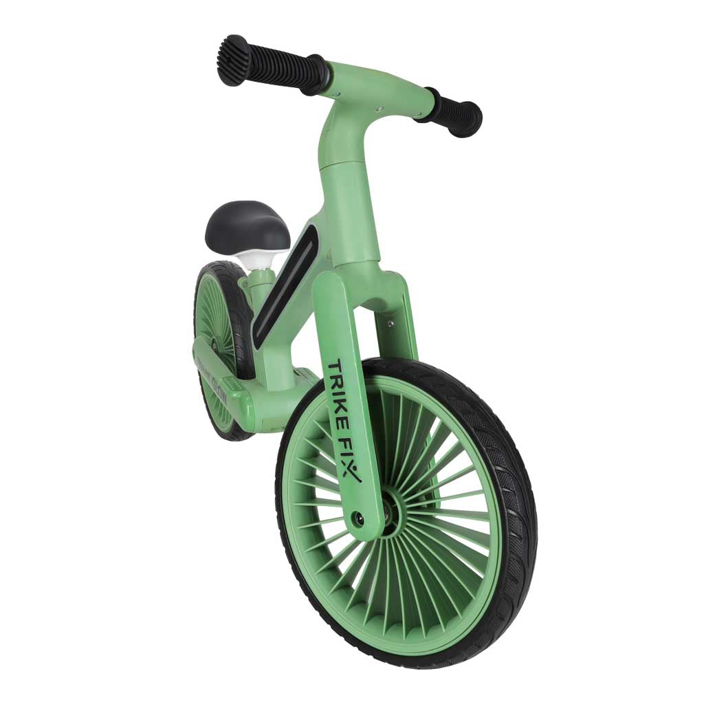 Trike Fix Glow cross-country bike LED green - Játéktündér webáruház