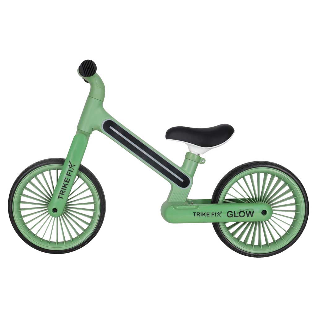 Trike Fix Glow cross-country bike LED green - Játéktündér webáruház