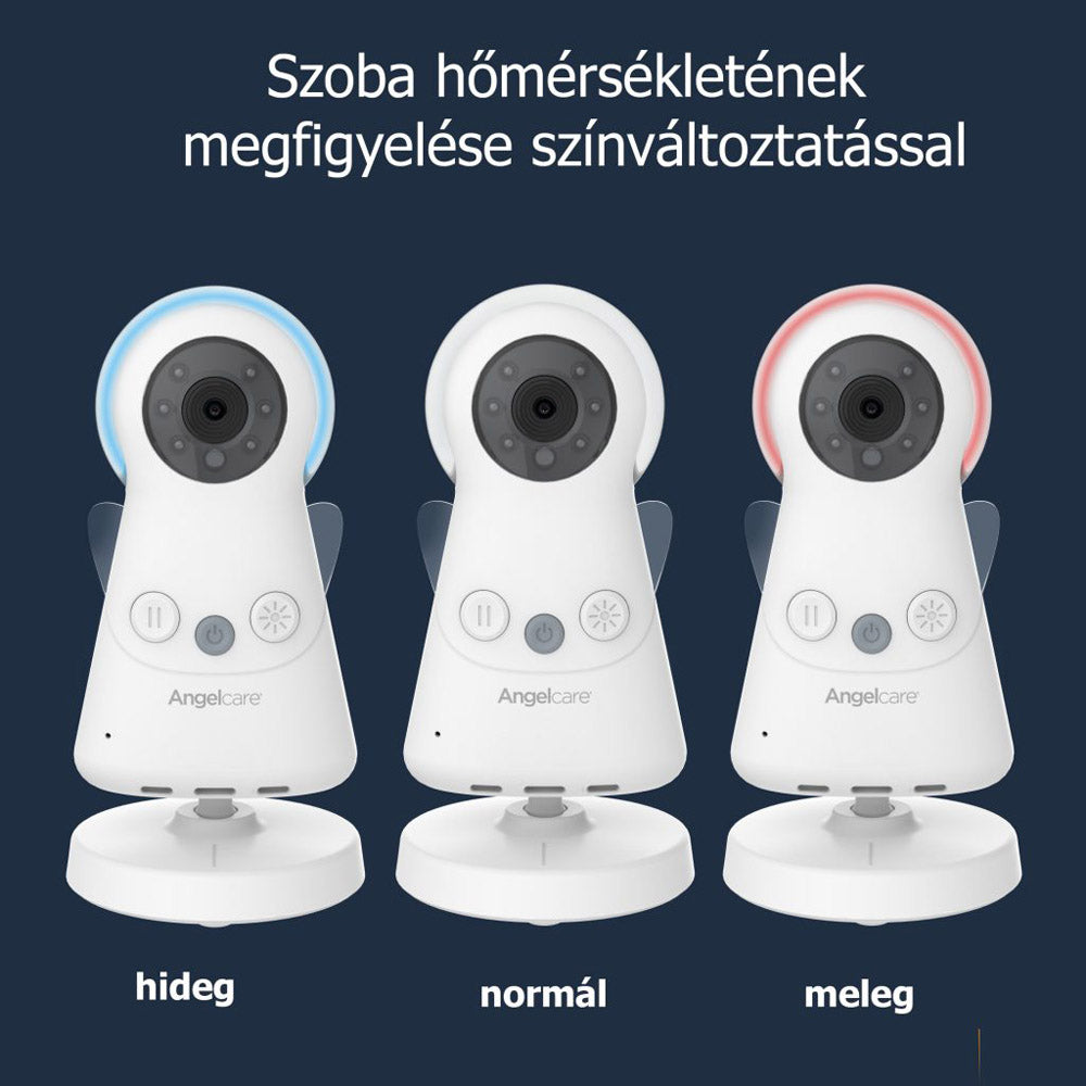 Angelcare légzésfigyelő és bébiőr kamerás kétlapos AC25 2SP - Játéktündér webáruház