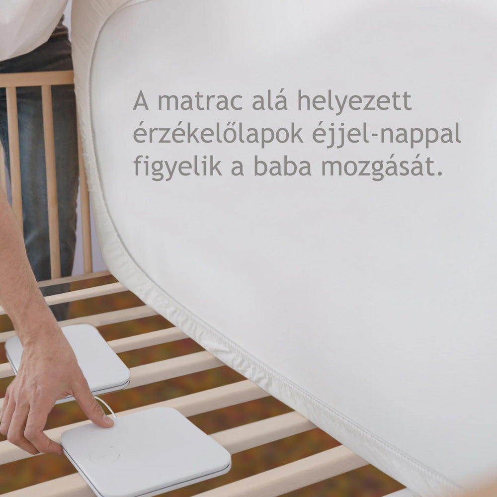 Angelcare légzésfigyelő és bébiőr kamerás kétlapos AC25 2SP - Játéktündér webáruház