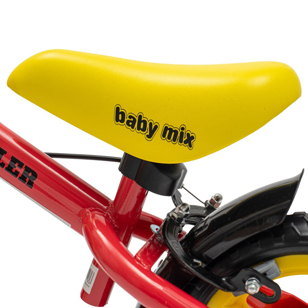 Baby Mix Traveller futóbicikli fékkel, piros - Játéktündér webáruház