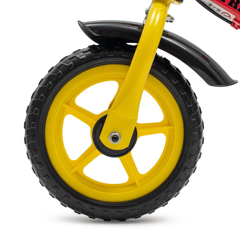 Baby Mix Traveller futóbicikli fékkel, piros - Játéktündér webáruház