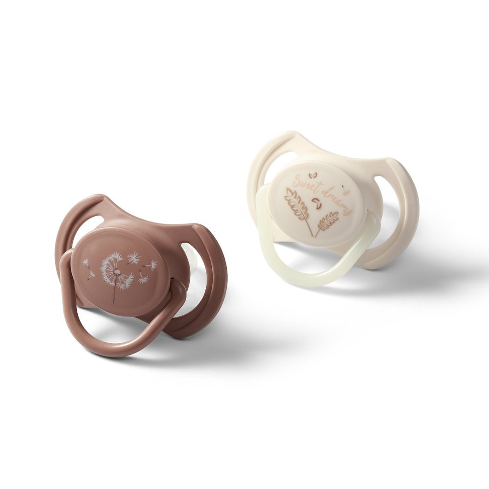 BabyOno szimmetrikus szilikon játszócumi, 2 db - Sweet Dreams, 18+ hó