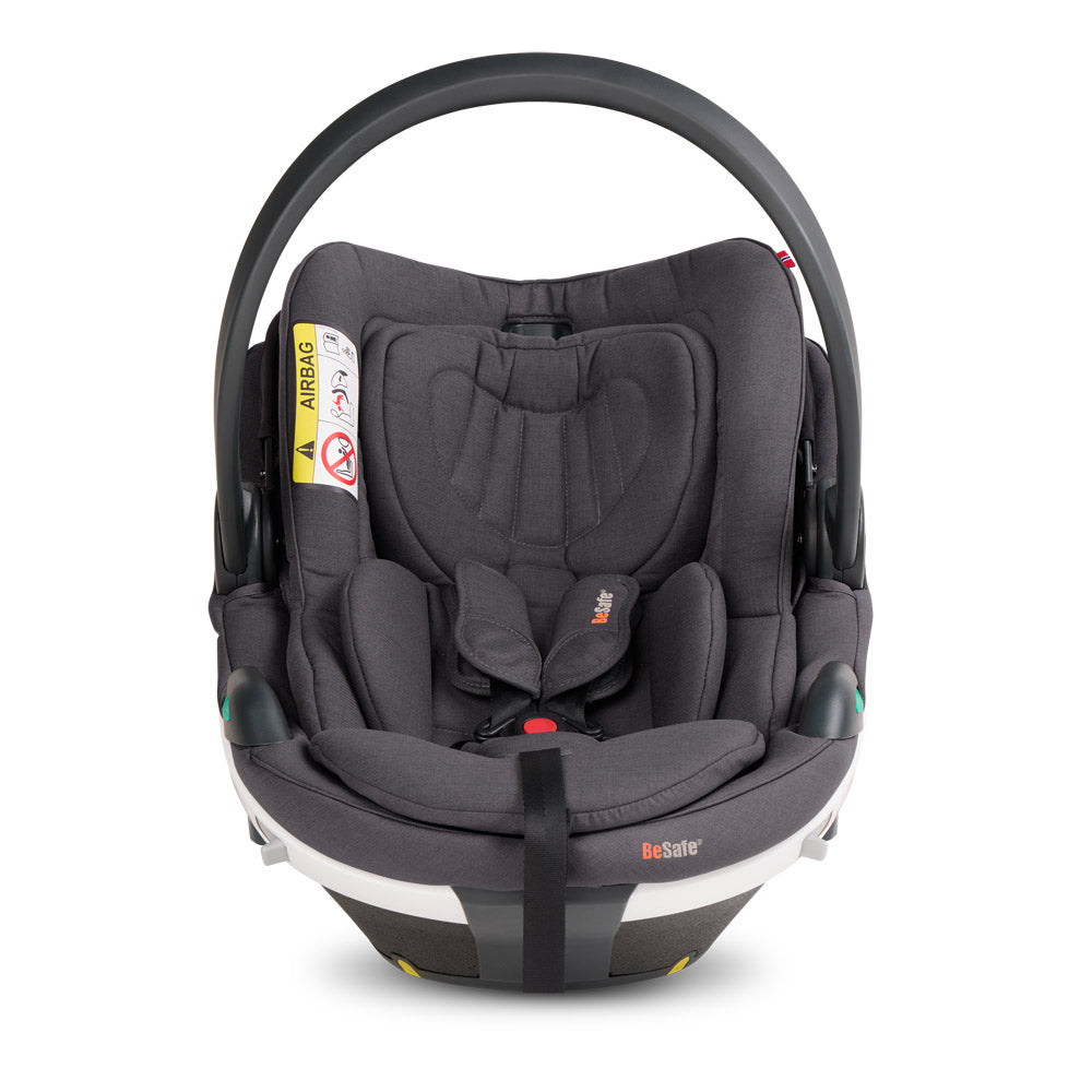 BeSafe hordozó Go Beyond i-Size 40-87 cm Dark Grey Mélange - Játéktündér webáruház