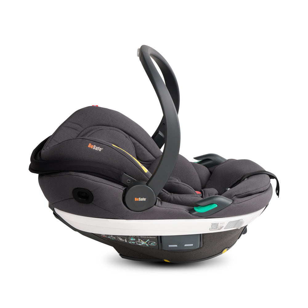 BeSafe hordozó Go Beyond i-Size 40-87 cm Dark Grey Mélange - Játéktündér webáruház
