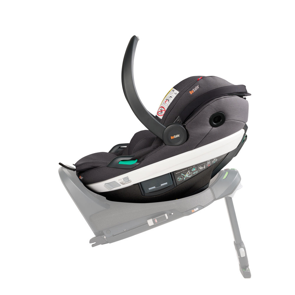 BeSafe hordozó Go Beyond i-Size 40-87 cm Dark Grey Mélange - Játéktündér webáruház