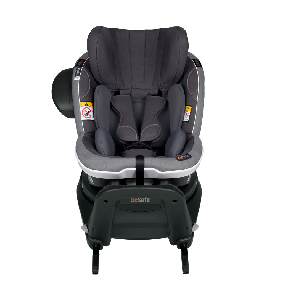 BeSafe gyerekülés iZi Turn M i-Size ISOfix 61-105 cm Metallic Melange - Játéktündér webáruház