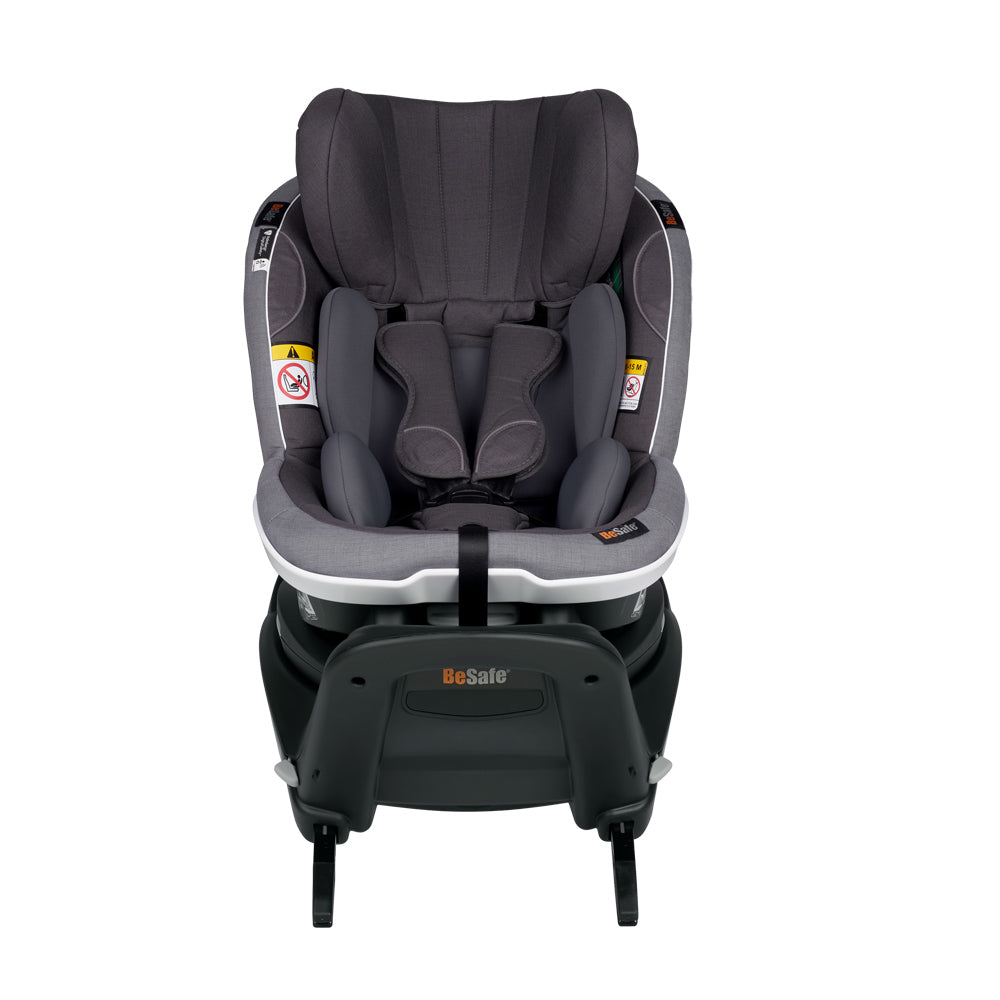 BeSafe gyerekülés iZi Turn M i-Size ISOfix 61-105 cm Metallic Melange - Játéktündér webáruház