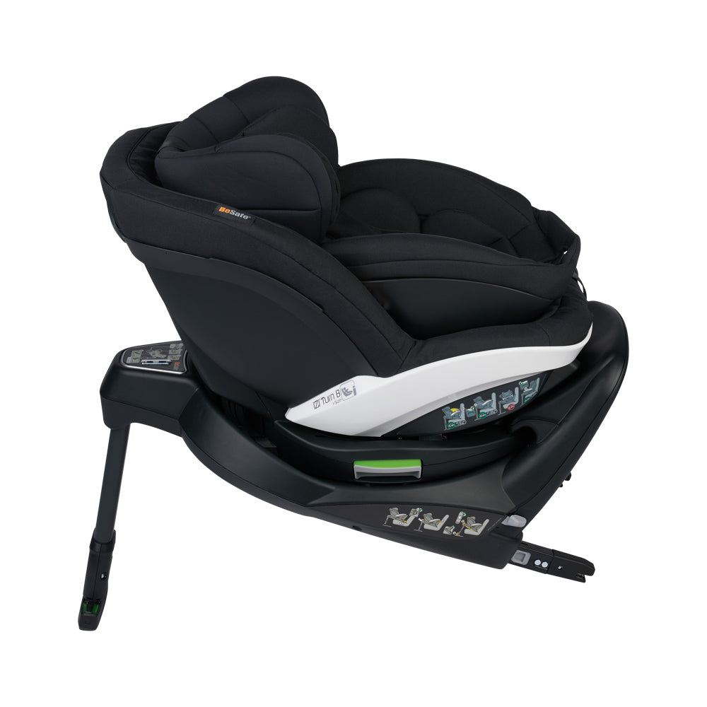 BeSafe gyerekülés iZi Turn B i-Size ISOfix 40-105 cm Fresh Black Cab - Játéktündér webáruház