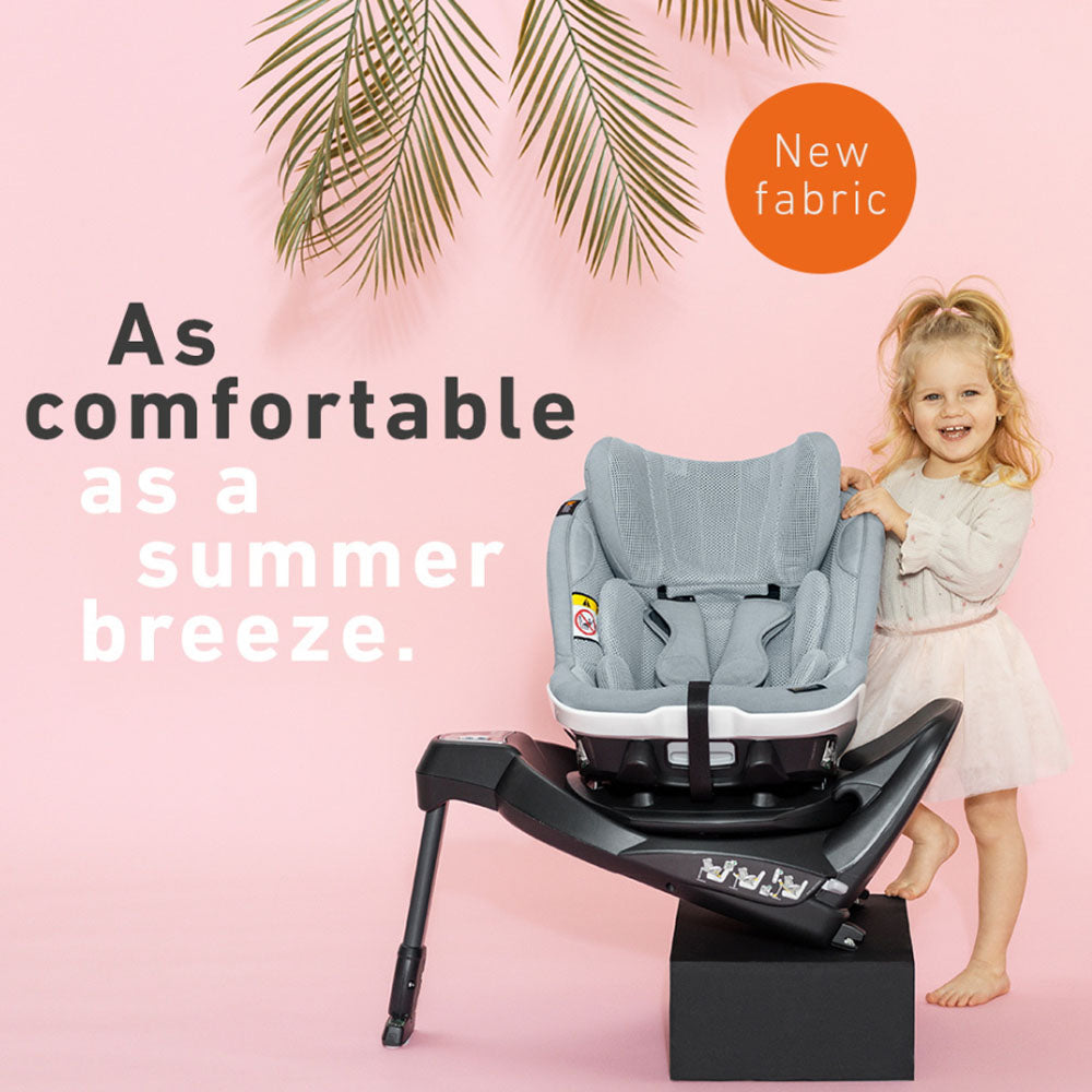 BeSafe gyerekülés iZi Turn i-Size ISOfix 61-105 cm Peak Mesh - Játéktündér webáruház