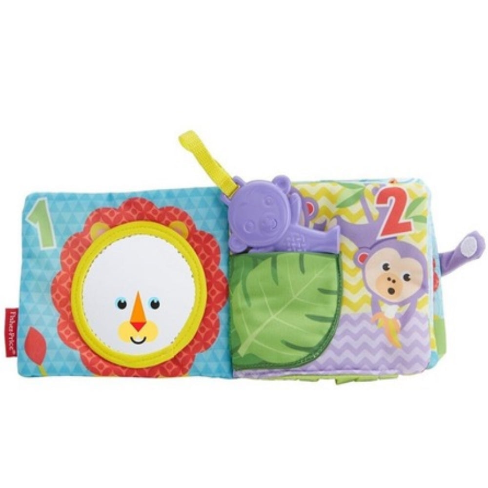 Fisher-Price Puha foglalkoztató könyv babáknak