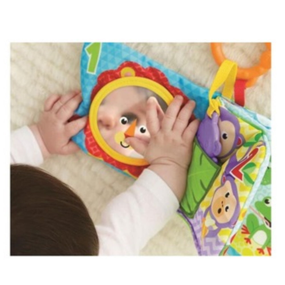 Fisher-Price Puha foglalkoztató könyv babáknak