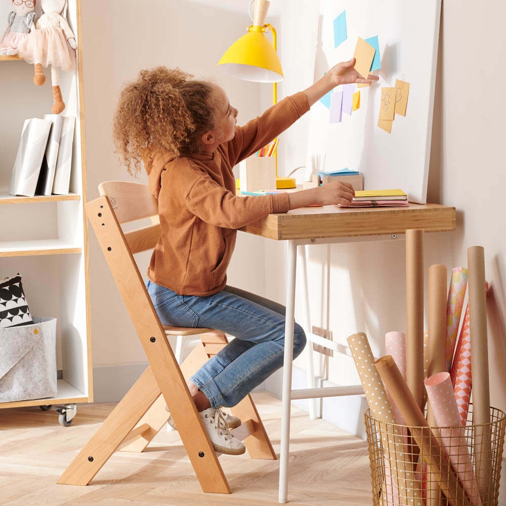 Kinderkraft etetőszék Enock fa natúr - Játéktündér webáruház