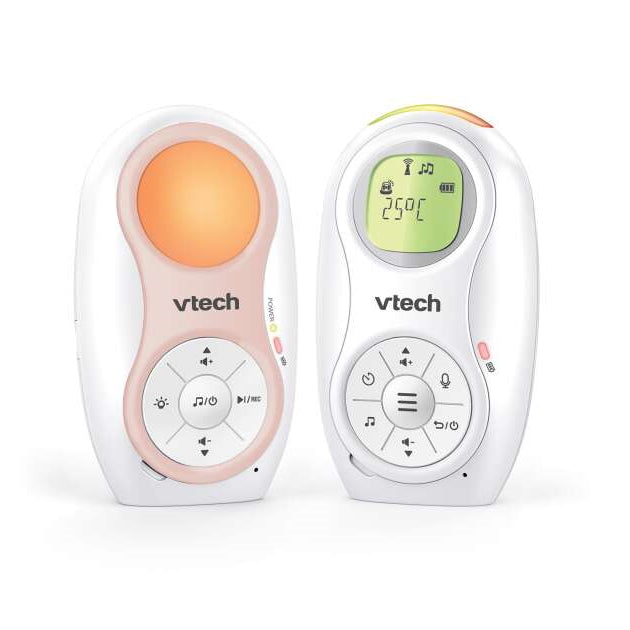 Vtech bébiőr audio dupla akkumulátorral, éjjeli fénnyel, altatódallal DM1215 - Játéktündér webáruház