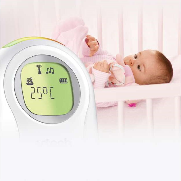 Vtech bébiőr audio dupla akkumulátorral, éjjeli fénnyel, altatódallal DM1215 - Játéktündér webáruház