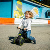 Zopa futóbicikli Easy-Way duplakerekű Race, sárga - Játéktündér webáruház
