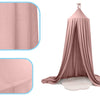 KX6104 Baldachim kurtyna namiot tipi wiszący różowy 2